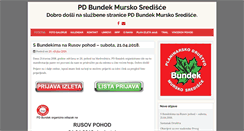 Desktop Screenshot of bundek.hr